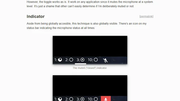 My desktop-wide microphone mute toggle