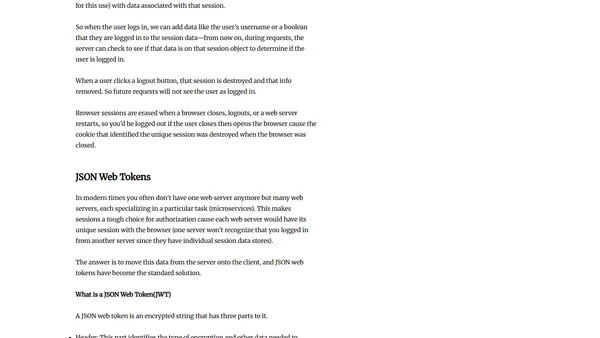 Authorization and Authentication in Concept