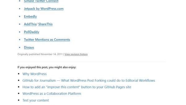 Making WordPress More Shareable, Sociable, and Likeable