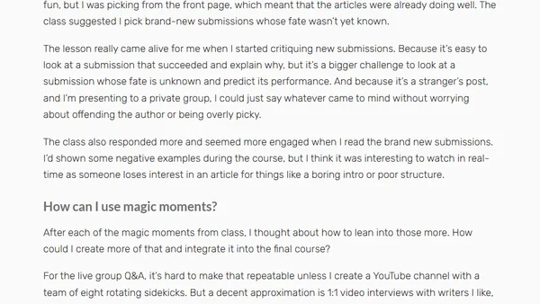 Educational Products: Month 2