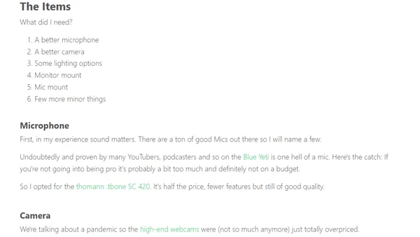 Useful Remote Setup Equipment