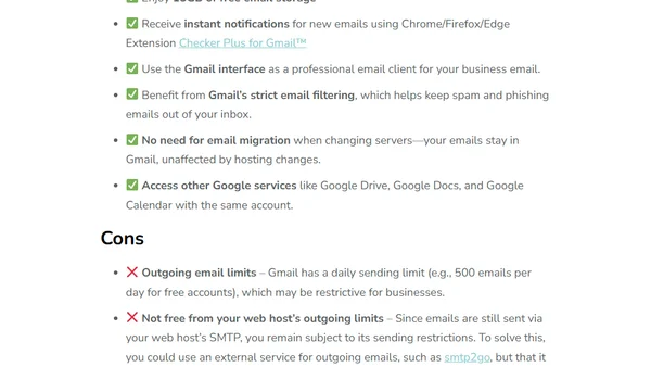 How to Get 15GB Storage for Your Business Email for Free