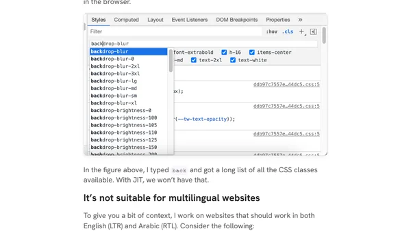 A Look at Tailwind CSS