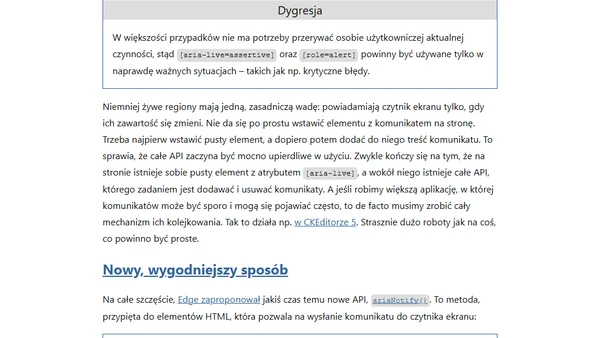 Zostawiając awizo…