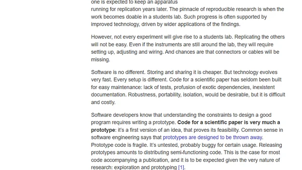 Software for reproducible science: let’s not have a misunderstanding