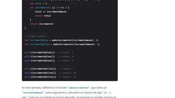 Entendiendo los closures en Swift