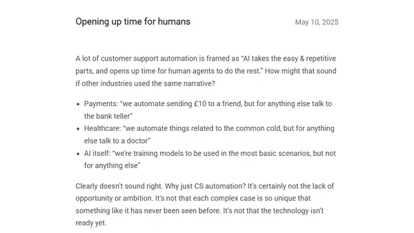 Opening up time for humans