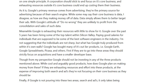 Why Google may not exist in 8-10 years