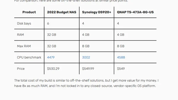 Building a Budget Homelab NAS Server (2022 Edition)