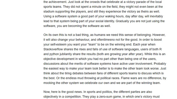 The Psychology of Flame Wars