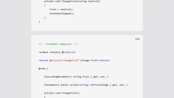 Understanding Cascading Values & Cascading Parameters