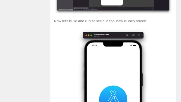 Fix the cached launch screen image bug on iOS | The Swift Dev Blog