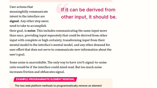 In the economy of user effort, be a bargain, not a scam