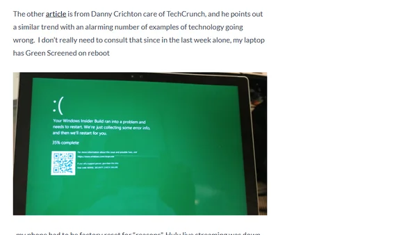 Tortoise and Hare, "Software will devour us all!"