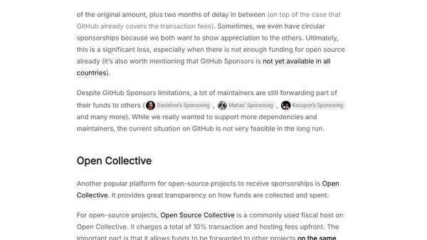 Initiative on Sponsorship Forwarding