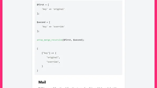 My top-10 favourite functions in PHP
