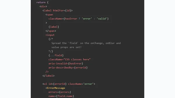 Better react-hook-form Smart Form Components