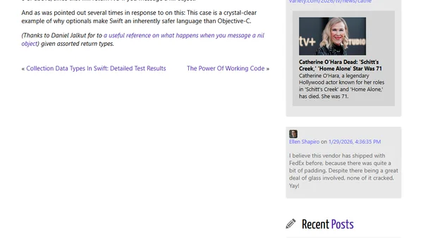 Assumptions != NSNotFound