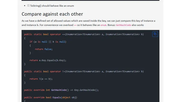 A better enumeration - Type safe from start to end