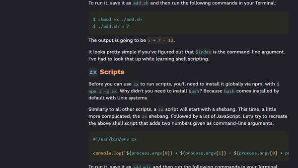 Meet zx: A Better Way to Write Scripts with Node.js