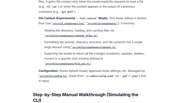 OpenAI Codex CLI, how does it work?