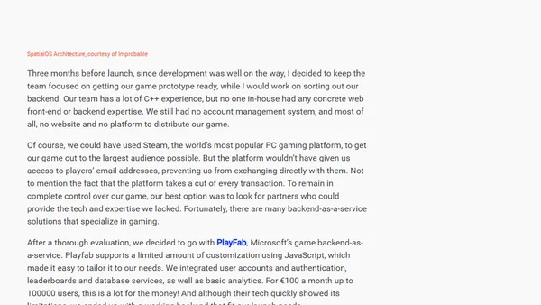 4 Months For A Game: How To Self-Publish Quickly As A Small Studio?