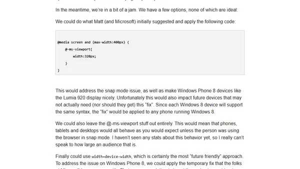 Windows Phone 8 and Device-Width