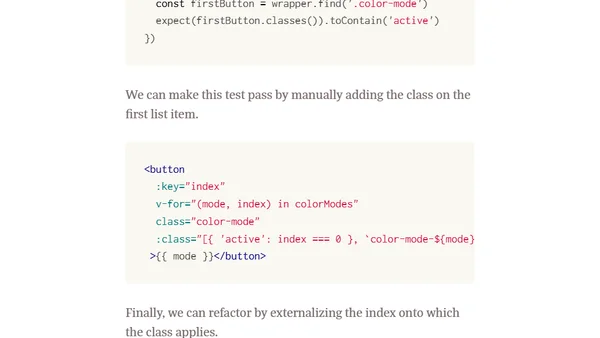 An Introduction to TDD with Vue.js