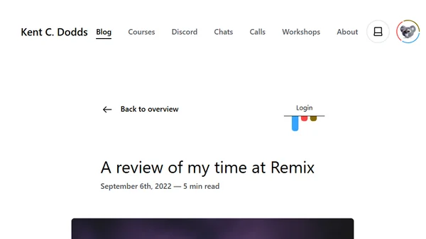 A review of my time at Remix