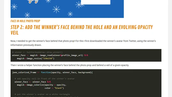 A crystal clear book draw