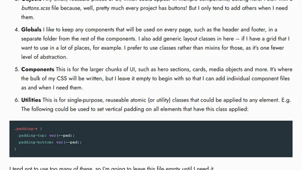 Part 3: Building Our Sass Architecture