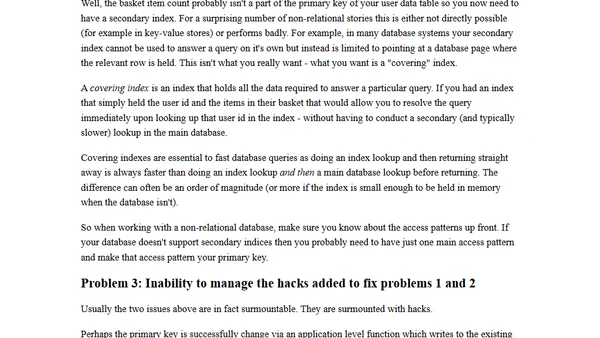 Non-relational bear-traps