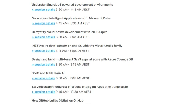 Best Microsoft Build 2024 sessions for ANZ developers