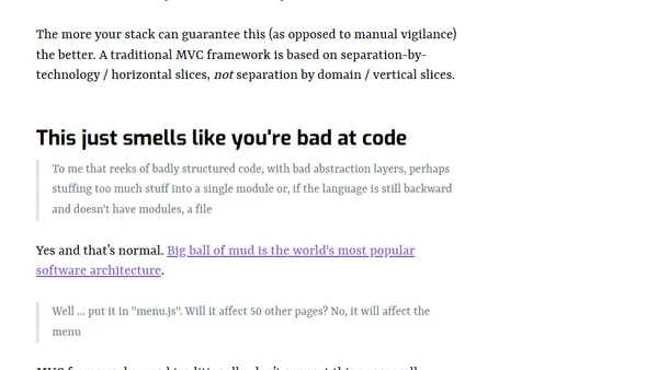 Why websites and webapps are different