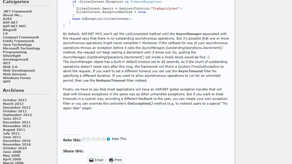[ASP.NET MVC 2] Handling timeouts in asynchronous controllers