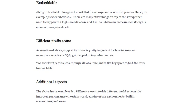 What's the big deal about key-value databases like FoundationDB and RocksDB?