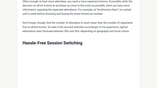 12 Lessons From Running a Full-Day Online Conference