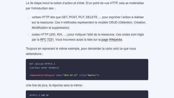 Non, votre API n'est pas REST !