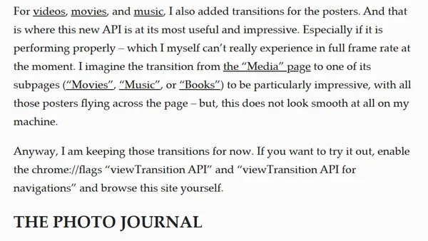 📄 View Transitions