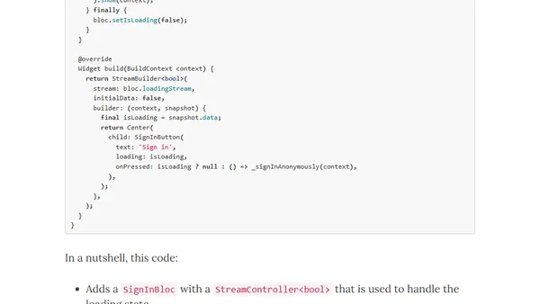 Flutter State Management: setState, BLoC, ValueNotifier, Provider