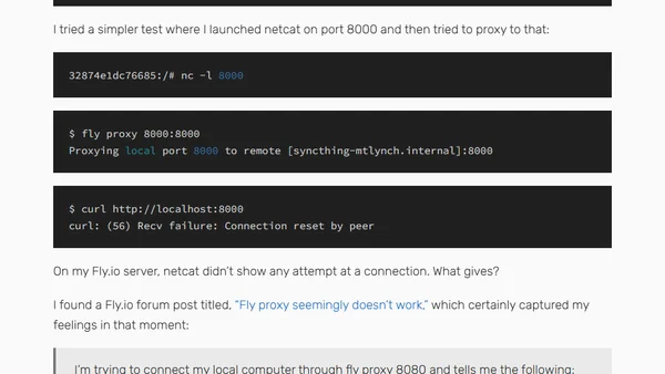 Deploying Syncthing on a Fly.io Cloud Server