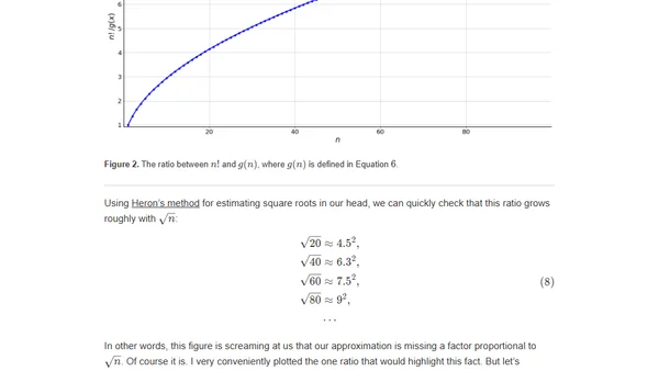 Approximating Stirling’s Approximation