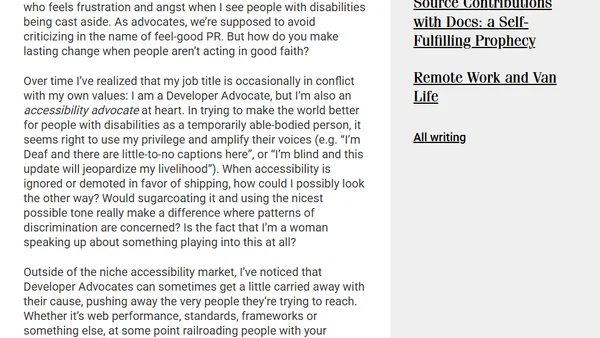 The Deal with Developer Advocacy