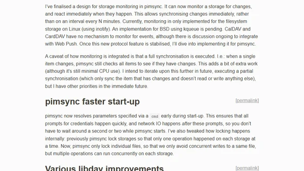 Status update 2025-01