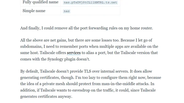 From Cloudflare Zero-trust to Tailscale