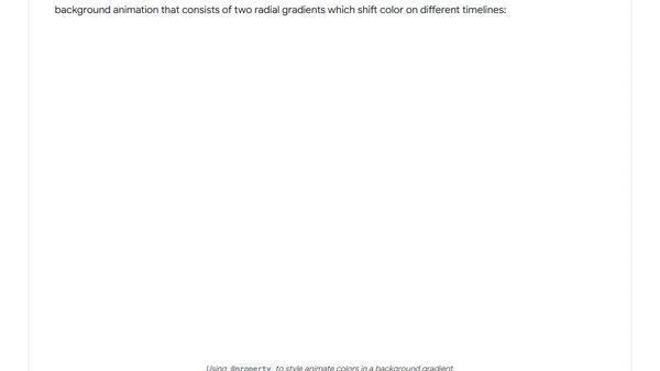 @property: Next-gen CSS variables now with universal browser support