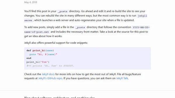 Welcome to Rob’s blog!