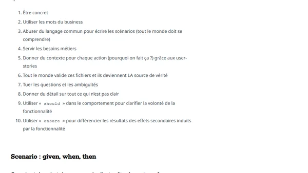 BDD : Behavior-Driven Development (Guide complet)