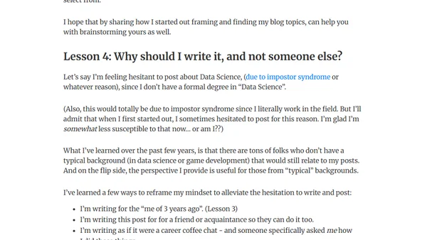 5 Lessons I Learned from Writing Online (Guest post by Susan Shu)