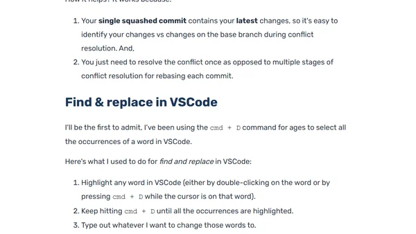 5 Tiny Developer Workflow Tips to Improve Your Productivity